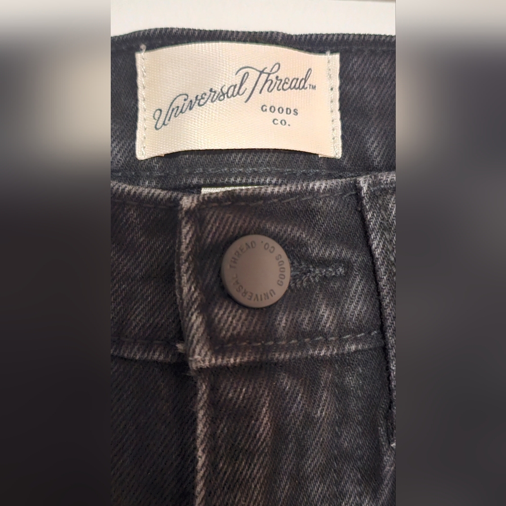 Universal Thread Charcoal Flare Jeans - Picture 3 of 4